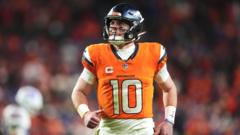 Broncos quarterback Nix breaks ankle in play-off win
