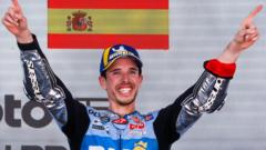 Alex Marquez claims maiden MotoGP victory