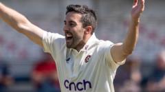 Sanderson bowls Northants to innings win over Worcs