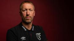 'Big challenge' - Potter takes charge at West Ham