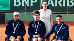 GB win wheelchair tennis World Team Cup bronzes