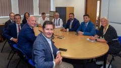 What happened at first meeting of Reform-controlled council?