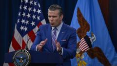 Hegseth talks up US strikes on Iran in push for public appro...