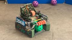 Meet Northern Ireland's new basketball star...that's a robot btw