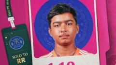 The 13-year-old Indian cricketer who won a $130,500 IPL deal