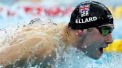 GB's Ellard breaks S14 100m freestyle world record