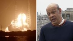 Bild: What does Blue Origin rocket mishap mean for Nasa's Moon mission?