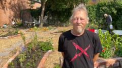 Fly-tipped wasteland turned into community garden