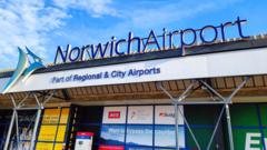 Norwich Airport closed after light aircraft crash