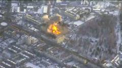 Ukraine says it has hit Russian 'missile component' plant