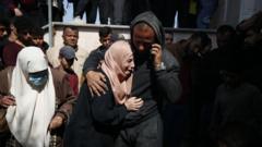 Aid workers killed in Israeli air strike in Gaza, charity tells BBC