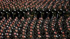 Drones strike Kyiv and Moscow, as Putin plans WW2 parade