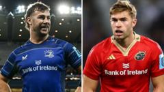 Ireland players named in strong Leinster and Munster teams