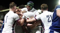 England thrash Scotland to keep up U20 Grand Slam bid