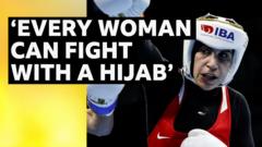 The woman who changed boxing's hijab rules