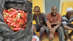 Foto of wetin police catch for Lagos