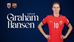 BBC Women’s Footballer of the Year contender Caroline Graham Hansen