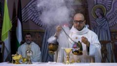 We're orphans now, say Gaza Catholics the Pope called daily