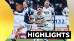 Highlights: Falkirk 2-3 Dundee United