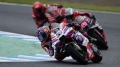 Spain's Martin wins rain-affected Japanese MotoGP