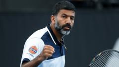 Bopanna, 43, to become oldest tennis world number one