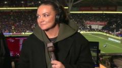 Football fans rally around female commentator over sexist abuse online