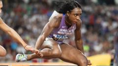 Watch: World Indoor Championships - GB's Sember qualifies for 60m hurdles semi-final
