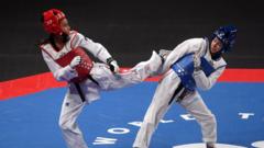 GB's Powell wins world taekwondo bronze in Baku
