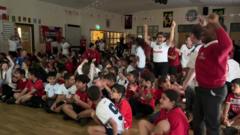 School shows late World Cup win to wide awake kids