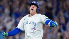 Blue Jays set up World Series meeting with Dodgers