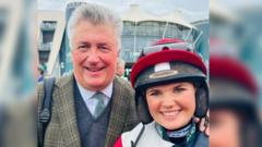 Paul Nicholls ‘proud’ of race-winning daughter