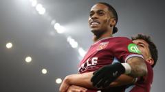 Summerville offers Hammers a glimmer of hope