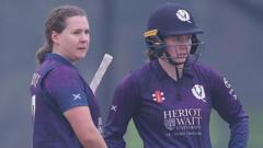 Scotland make it two wins out of two in tri-series