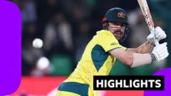 Australia safely through to the semis despite rain