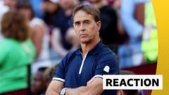 Villa had more ‘energy and confidence’ – Lopetegui