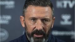 Kilmarnock's McInnes 'fed up' with referee apologies