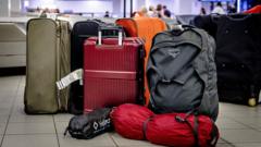 'Vast majority' of bags now travelling with passengers after airport fault