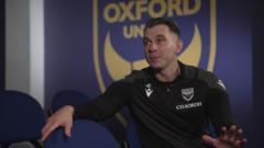 Watch: First interview with Oxford United's new boss