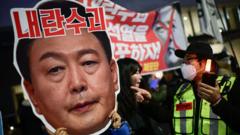 S Korea opposition says ruling party staged ‘second coup’