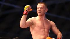 Hughes in victory vow as PFL makes Belfast return