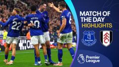 Everton end winless run with victory over Fulham