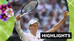 Can Sinner Overcome Djokovic for a Spot in the Wimbledon Final? Highlights Inside!