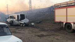 Tren istasyonundaki yıkımın görüntülerini Ukrayna Dışişleri Bakanı Dmitro Kuleba paylaştı