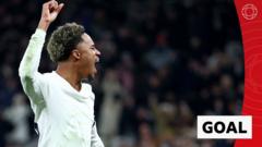 Odobert strikes to give Tottenham hope against Aston Villa