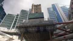 London's 700-year-old tower on stilts