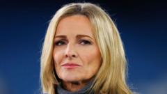 How Did Gabby Logan's Fans Show Their Love After Her Father's Passing?