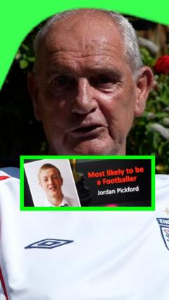 Jordan Pickford's former teacher recounts rise to success