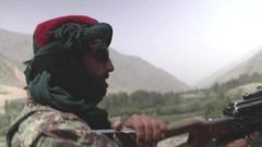 A Taliban fighter