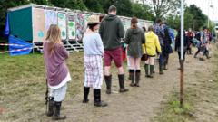 How wee collected at festivals could help with a project to grow a new forest