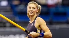 Caudery wins pole vault at Diamond League in Doha